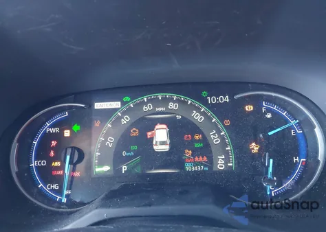 2019 Toyota Rav4 Hybrid Xse from USA, damaged, VIN JTMEWRFV8KJ019310